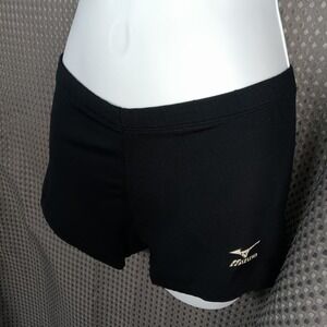 Mizuno Black Volleyball Athletic Shorts Women's Size Small/Medium